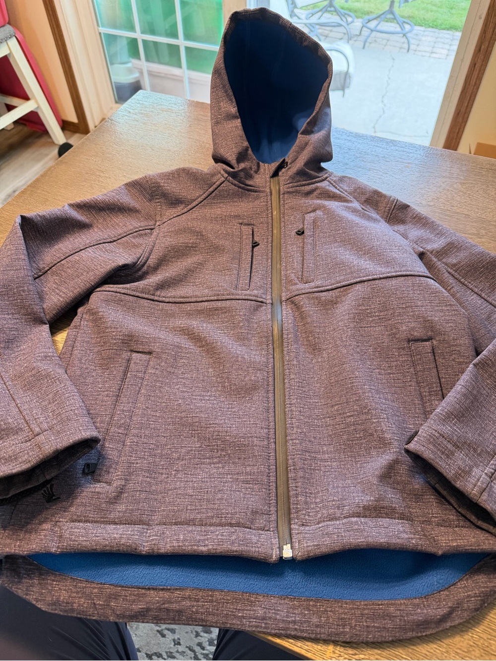 Boys youth L. Hooded Full-Zip Jacket. B132